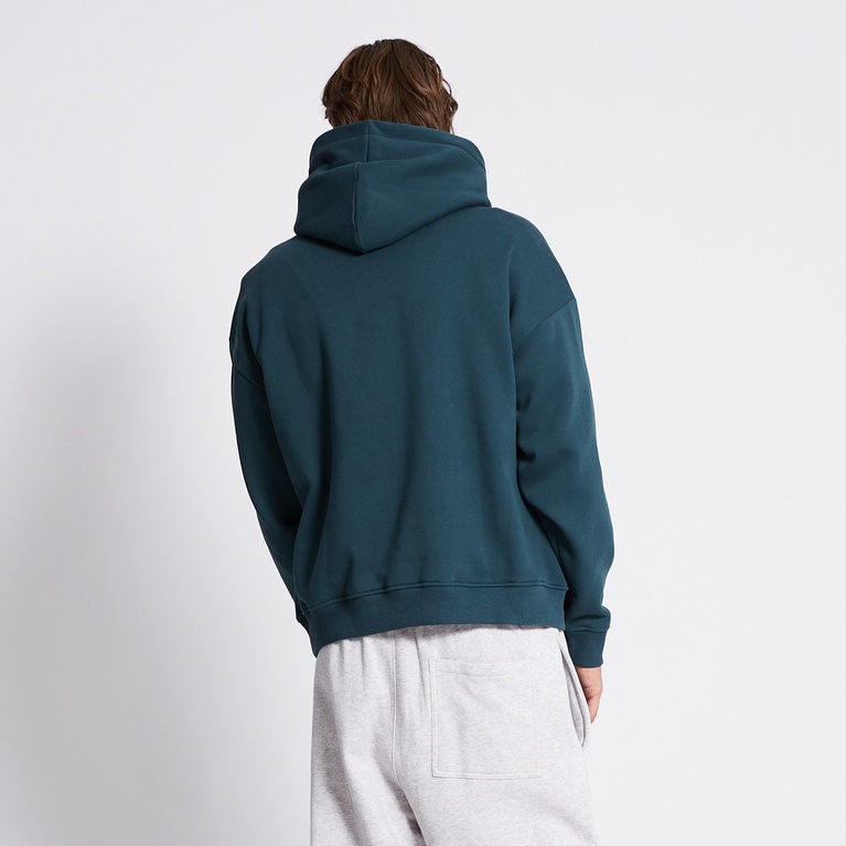 Boxy hoodie "Luka" Dark Green